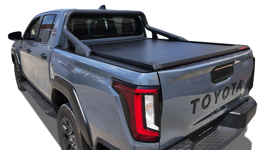 Ролетна щора SE за Toyota Hilux 2026+ D/Cab с ОЕМ Ролбар - Image 4